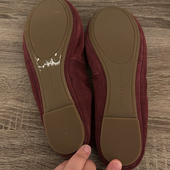 Size 9 Lucky Brand Emmie Flats - Picture 4 of 5